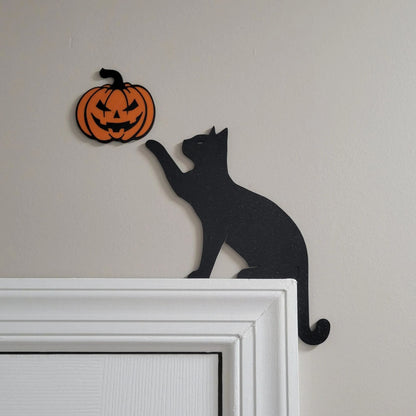 👻Ghost Cat Door Corner Topper🎃