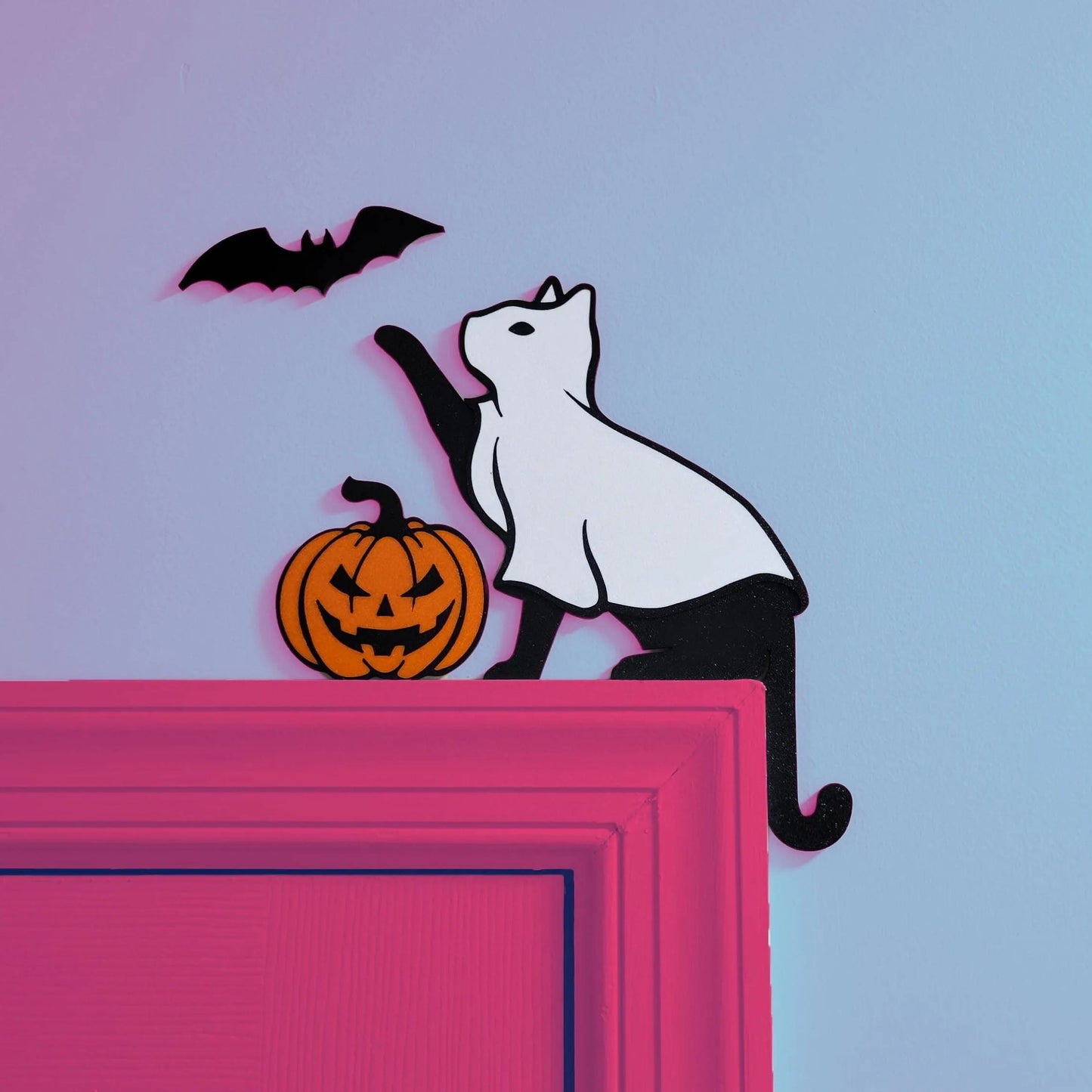 👻Ghost Cat Door Corner Topper🎃