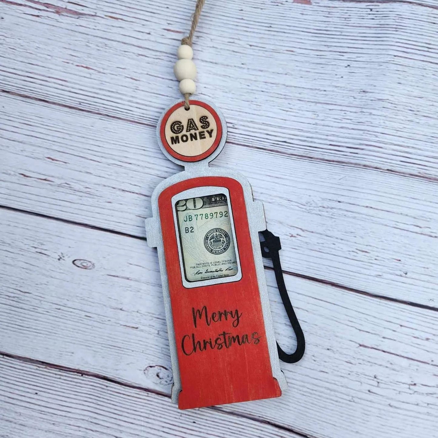 ⛽Gas Money Christmas Ornament💸