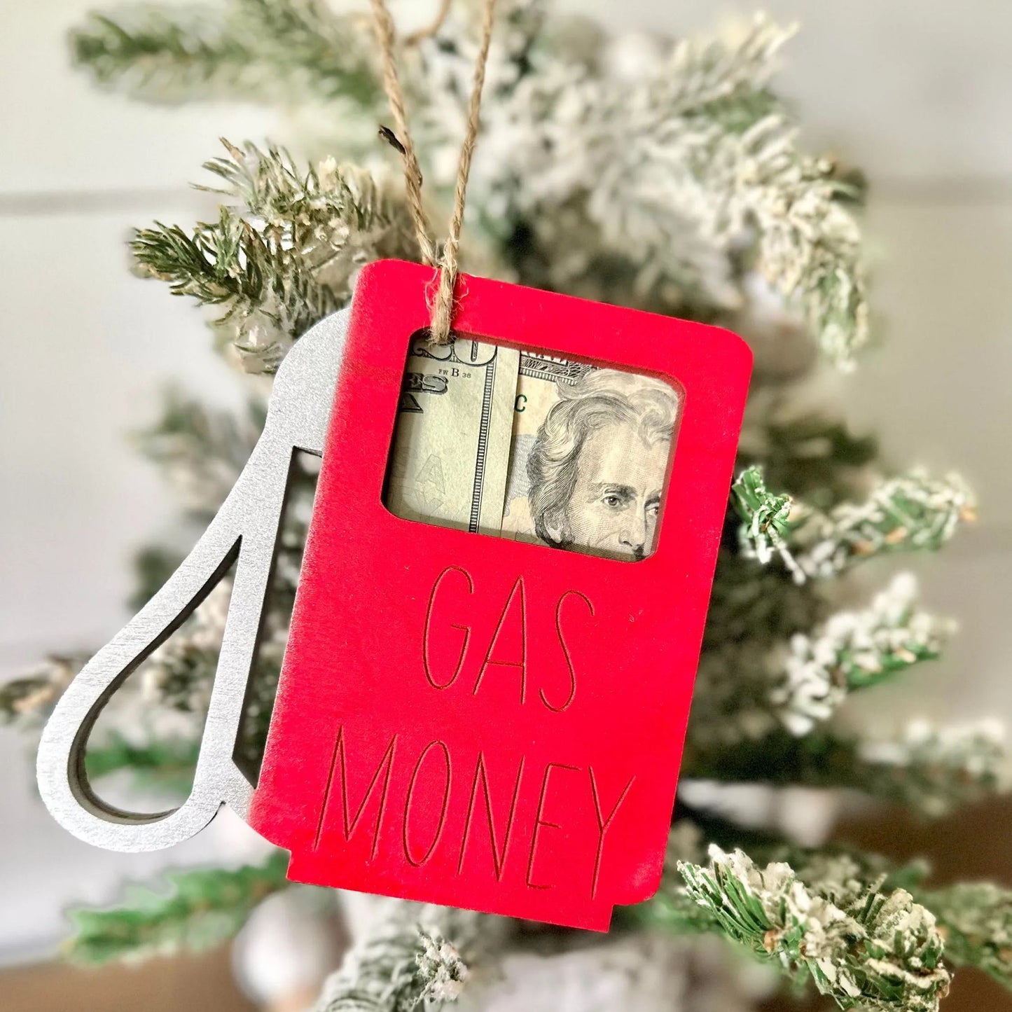 ⛽Gas Money Christmas Ornament💸