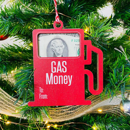 ⛽Gas Money Christmas Ornament💸
