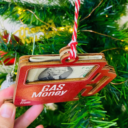 ⛽Gas Money Christmas Ornament💸