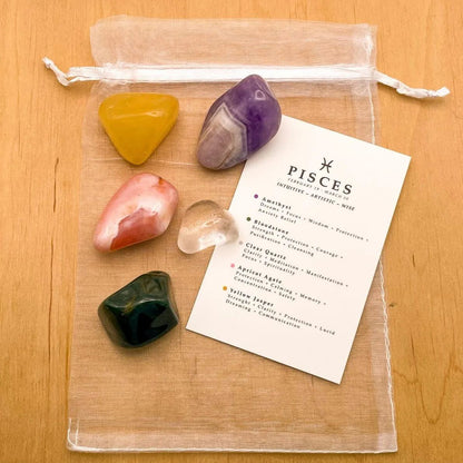 Zodiac Gemstones Astrology Set