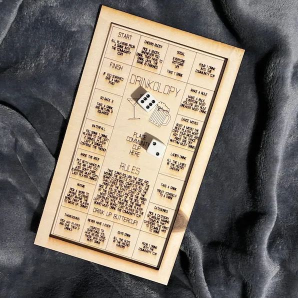 🎲Dice Drinking Game-"Don't go home tonight"game🍻