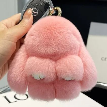 💥Limited Time Discount🐰 Handmade Soft Bunny PomPom Charms