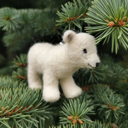 🧸Adorable Needle Felted Christmas Plush Toys🎄
