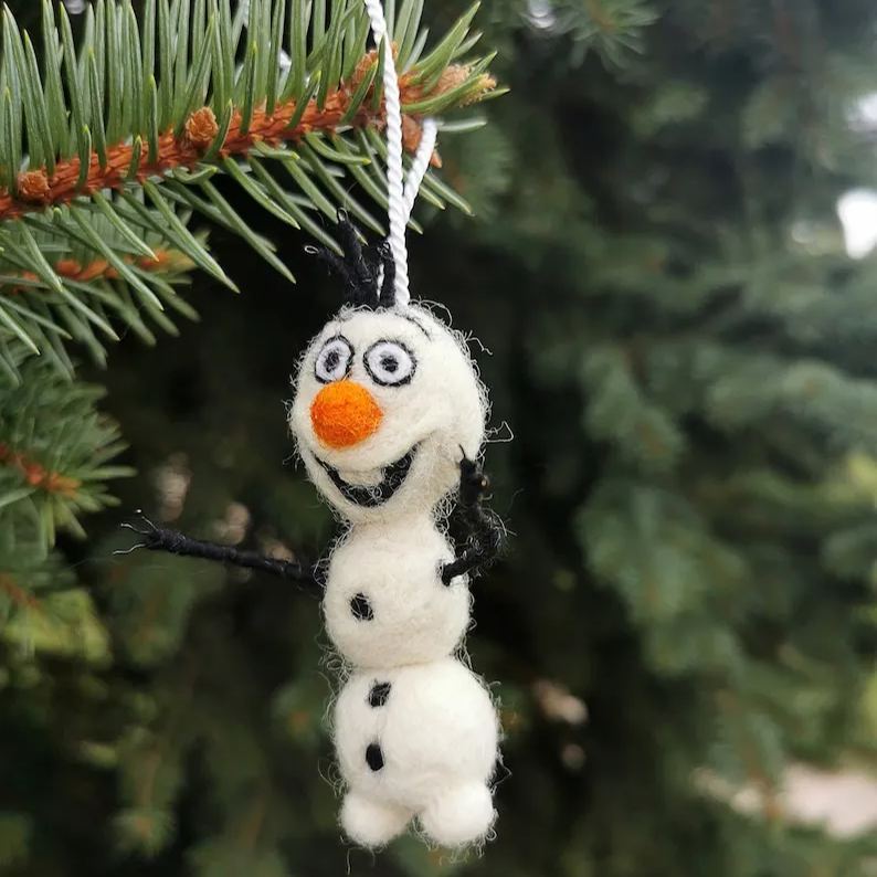 🧸Adorable Needle Felted Christmas Plush Toys🎄