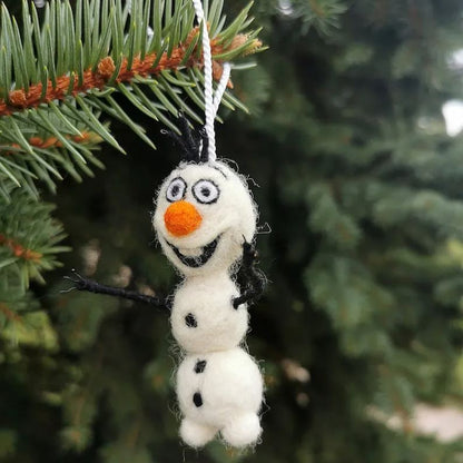 🧸Adorable Needle Felted Christmas Plush Toys🎄
