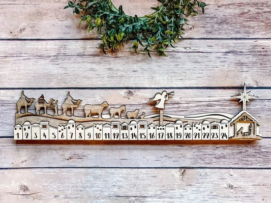 🎅2024 Christmas Gift--Nativity Advent Calendar