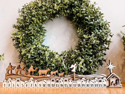 🎅2024 Christmas Gift--Nativity Advent Calendar