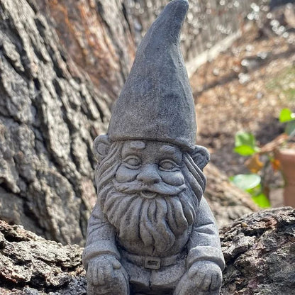 🥳Handmade Pair of Garden Gnomes Cement Statues🙌