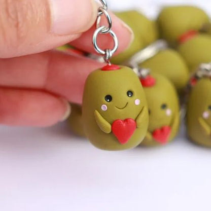 💖Early Christmas Sale💖Olive Couple Keychain