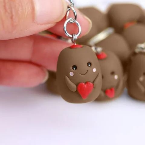 💖Early Christmas Sale💖Olive Couple Keychain