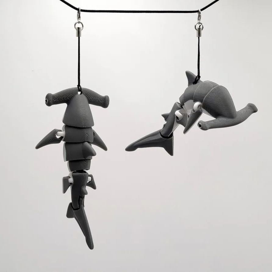 🦈Hammerhead Shark Keychain