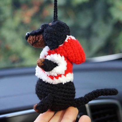 🎅Christmas Hot Sale -Daschund Car Decor