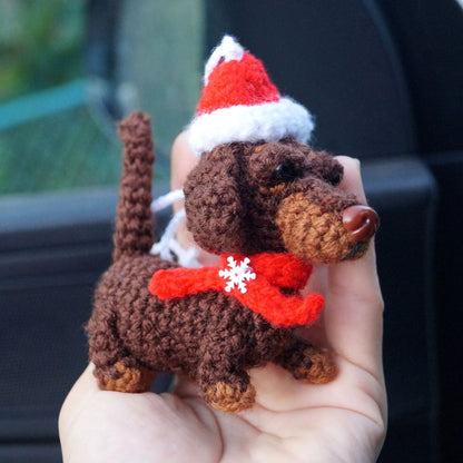 🎅Christmas Hot Sale -Daschund Car Decor
