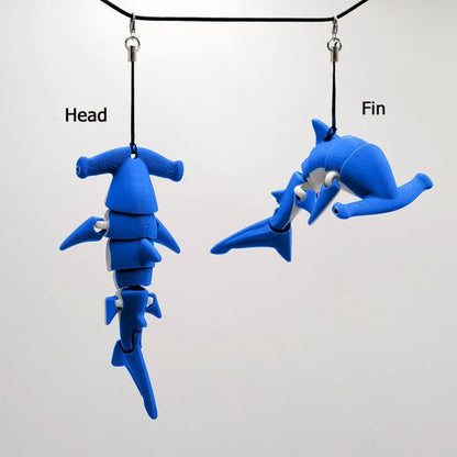 🦈Hammerhead Shark Keychain