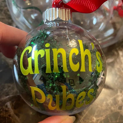 🎄 Early Christmas Sale 🎁Christmas Funny Pubes Ornament