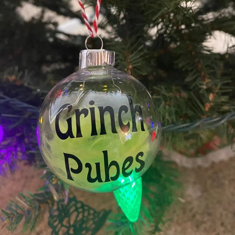 🎄 Early Christmas Sale 🎁Christmas Funny Pubes Ornament