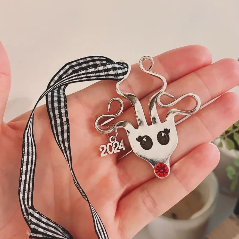 🌲2024 Christmas Gift 50% Off--Fork Reindeer Ornaments