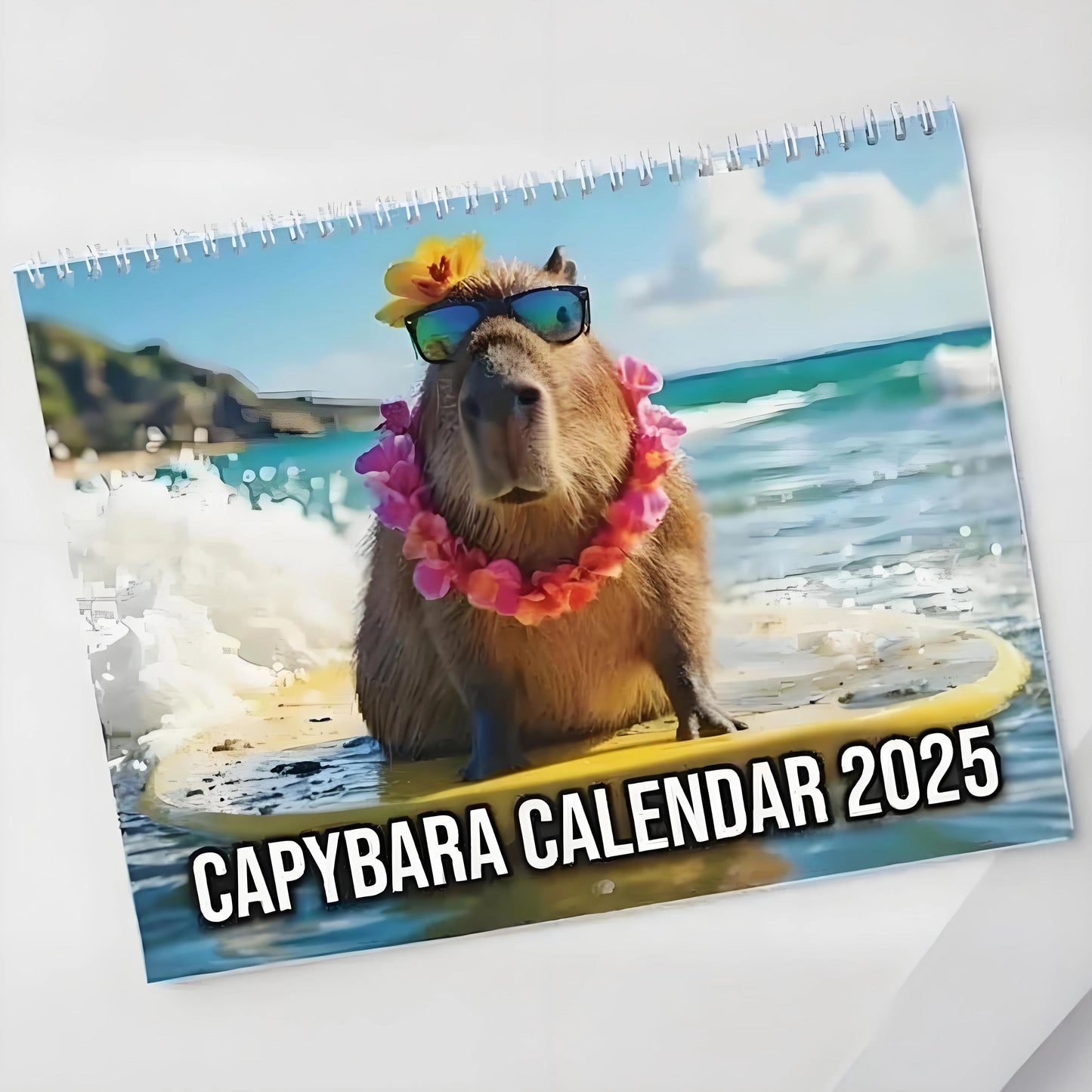 2025 Capybara Wall Calendar