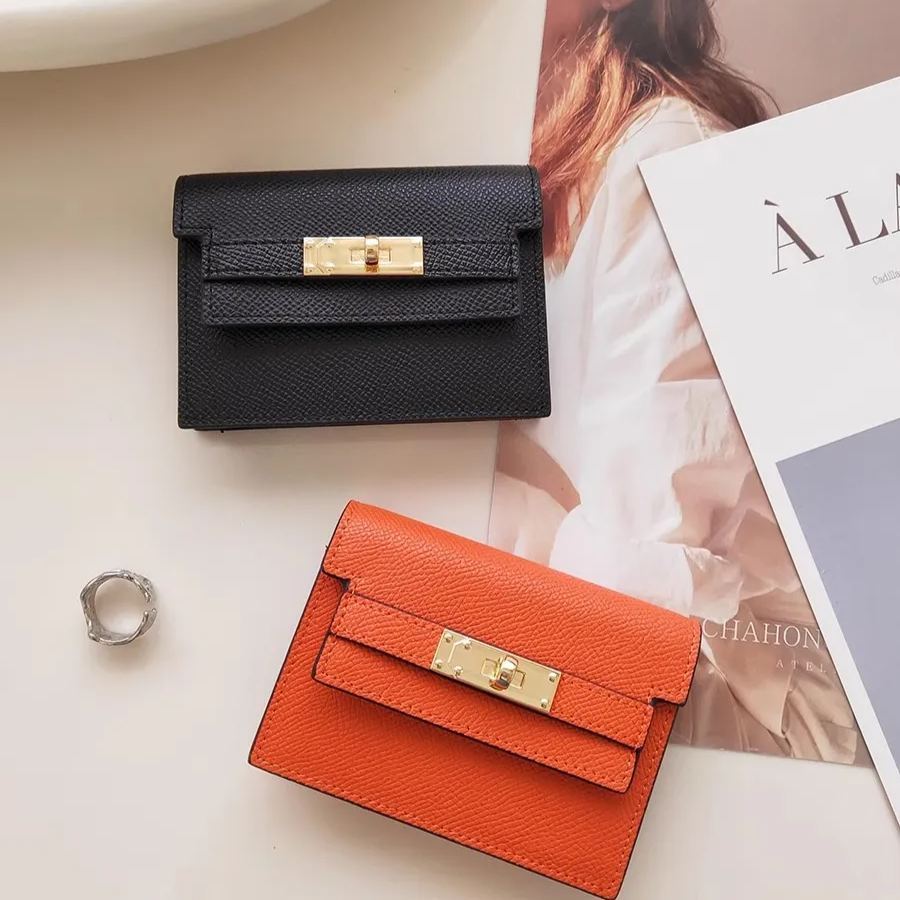 💼Genuine leather small card holder💼