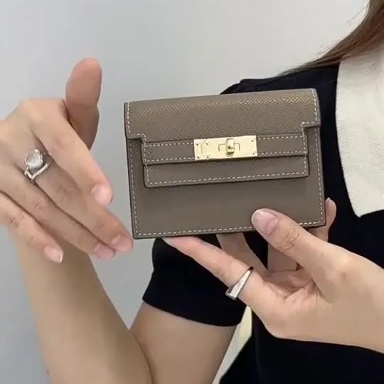 💼Genuine leather small card holder💼