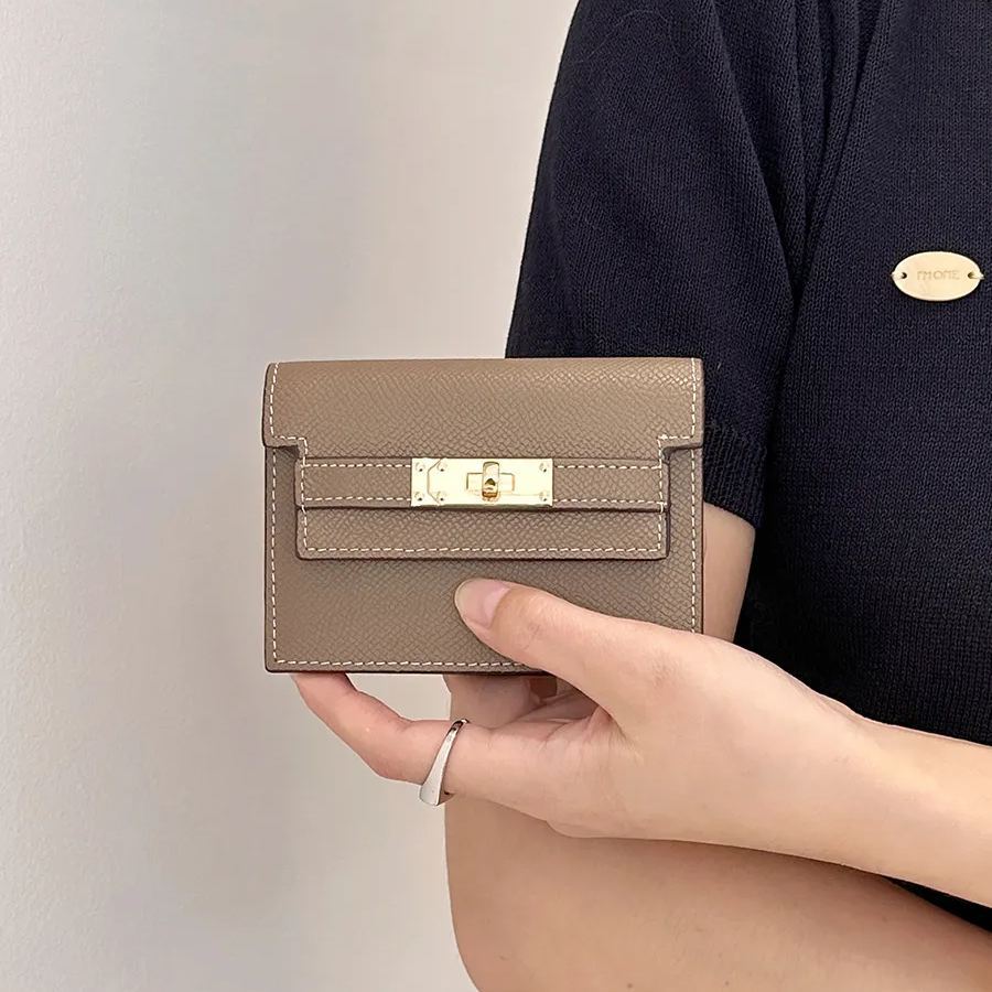 💼Genuine leather small card holder💼