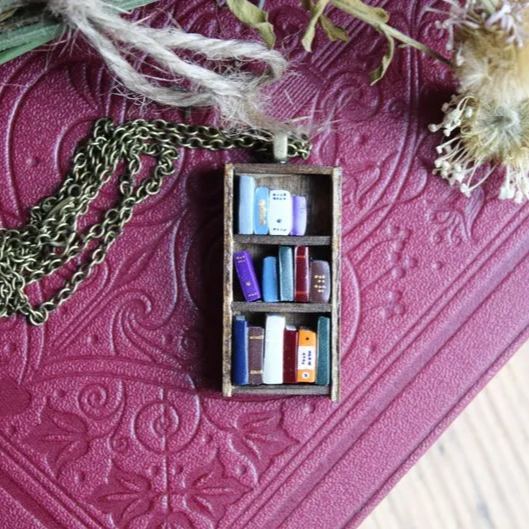🔥🔥LAST DAY BIG SALE--Book Dragon Necklace