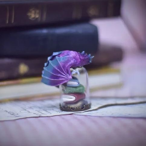 🔥🔥LAST DAY BIG SALE--Book Dragon Necklace