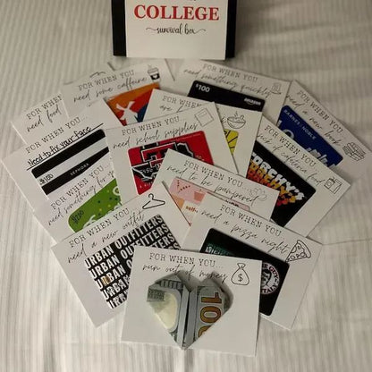 🎁College Gift Card Care Package