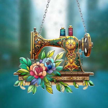🔥🔥2025 Mother's Day Gift 50% Off--Cute Sewing Machine Suncatcher Ornament
