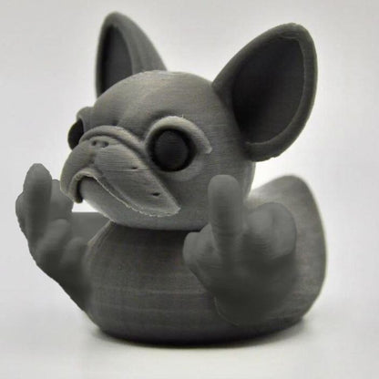 🤣Middle Finger French Bulldog Duck