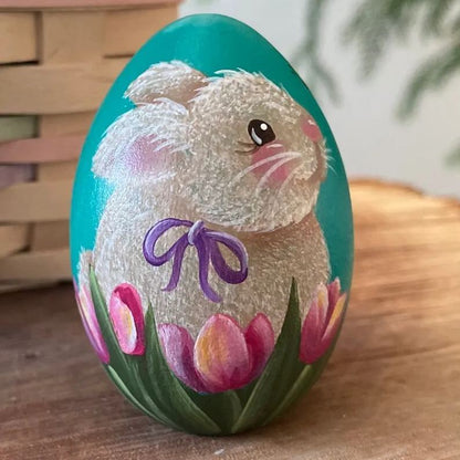 Wooden Easter Egg