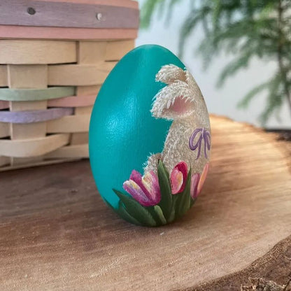 Wooden Easter Egg