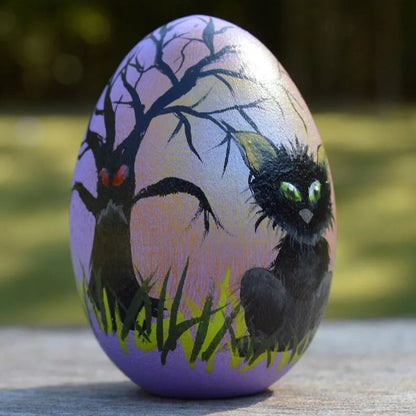 Wooden Easter Egg