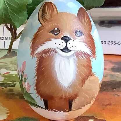 Wooden Easter Egg