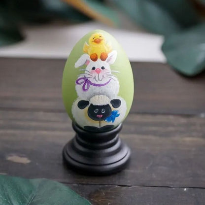 Wooden Easter Egg
