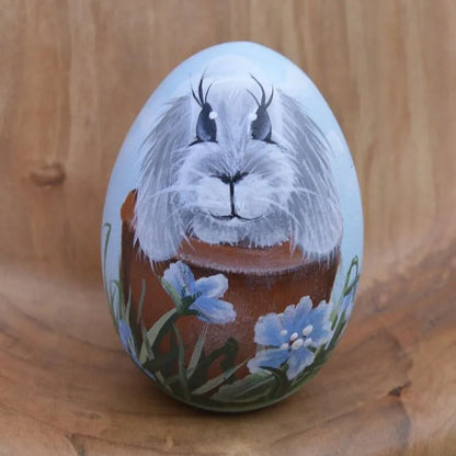 Wooden Easter Egg