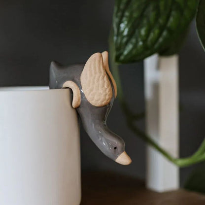 🔥🔥2025 Mother's Day Gift 50% Off--Cute Flower Pot Hugger Figurines