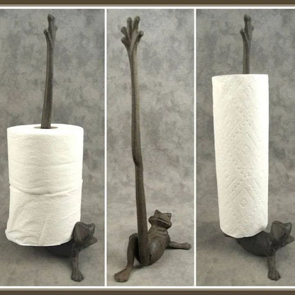 😂Resting CAT PAPER TOWEL Holder