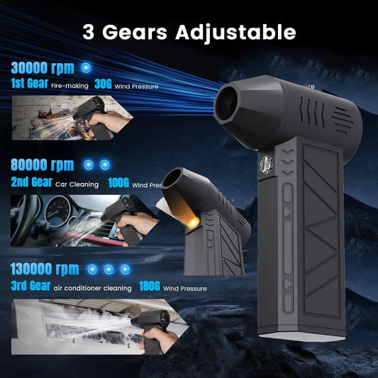 🔥 Last Day Sale Price | Snow Whiz LED Snow Turbo Blower