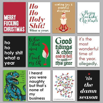 💥CHRISTMAS SALE💥🦖Funny Christmas Greeting Cards✉🎁