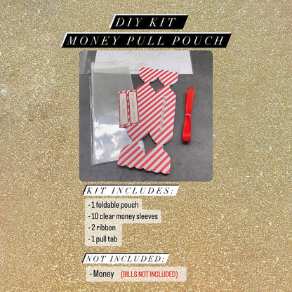 Christmas Surprise Money Pull Pouch