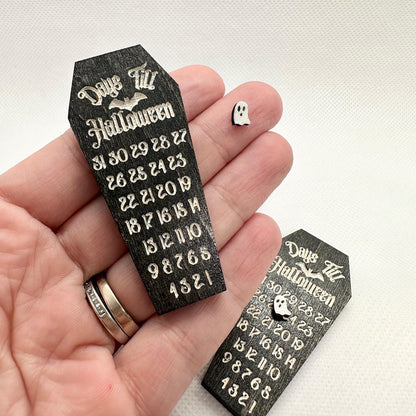 ⚰️Miniature Halloween Countdown | Halloween Magnetic Calendar📅