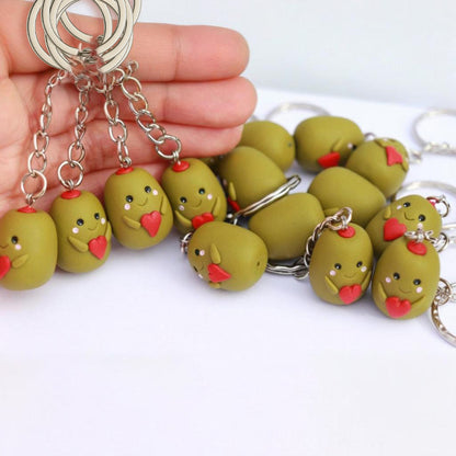 💖Early Christmas Sale💖Olive Couple Keychain