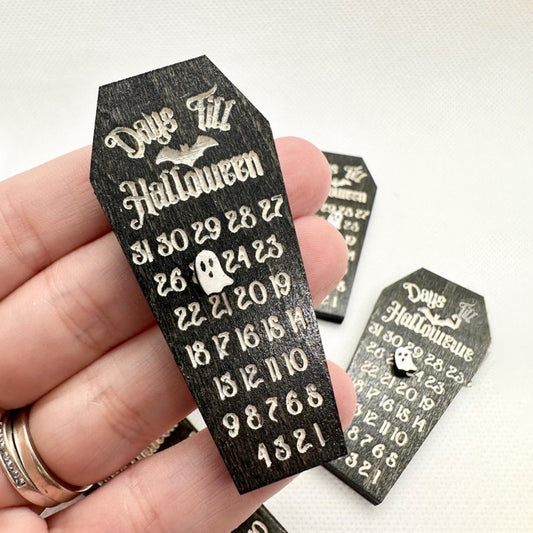 ⚰️Miniature Halloween Countdown | Halloween Magnetic Calendar📅