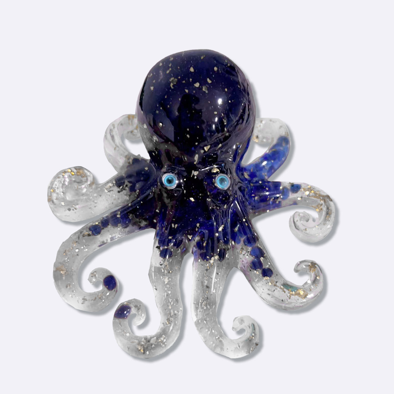 🔮Natural Crystal Gravel Octopus Decor🐙