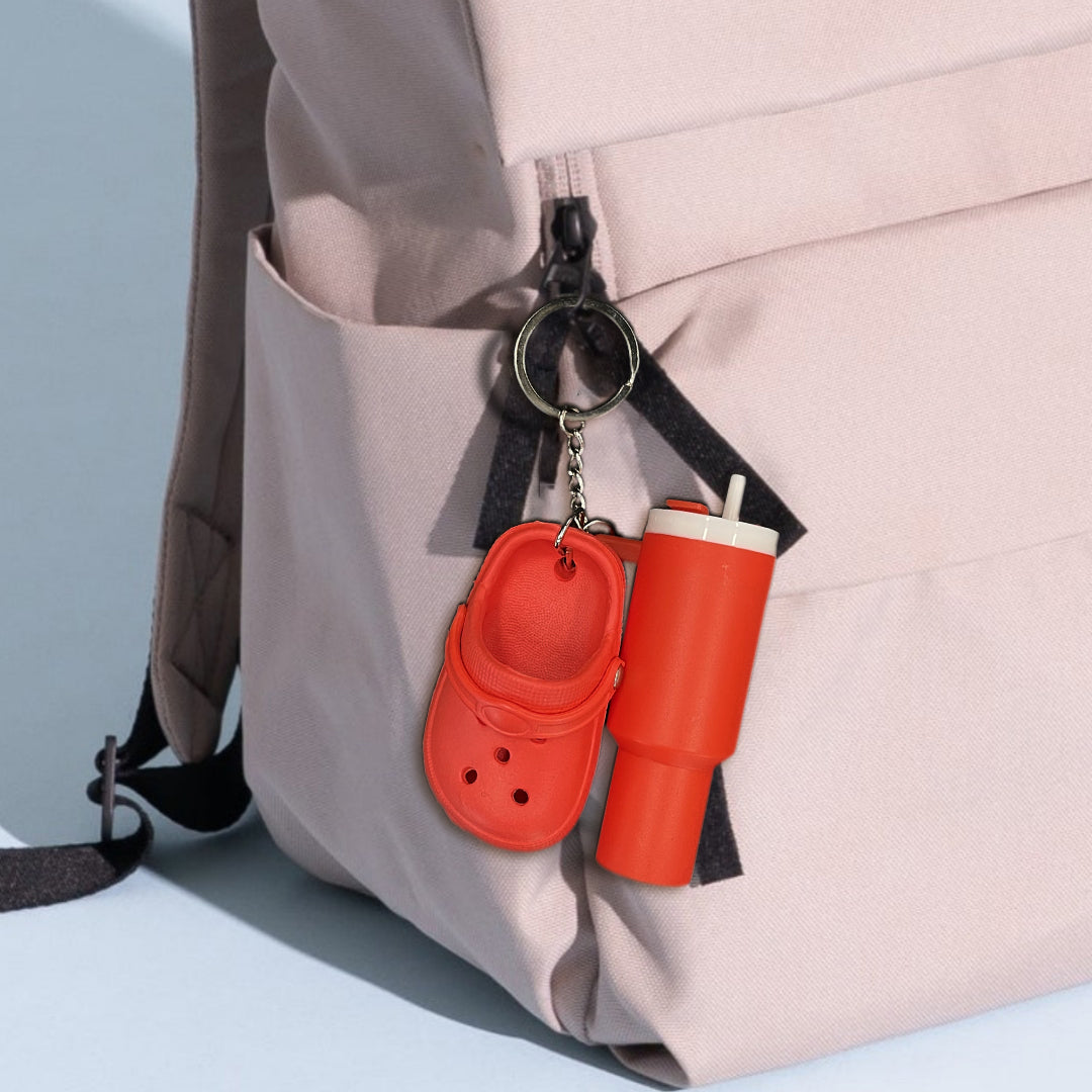 🔥Hot Sale🔥 Mini cup + Crocs keychain