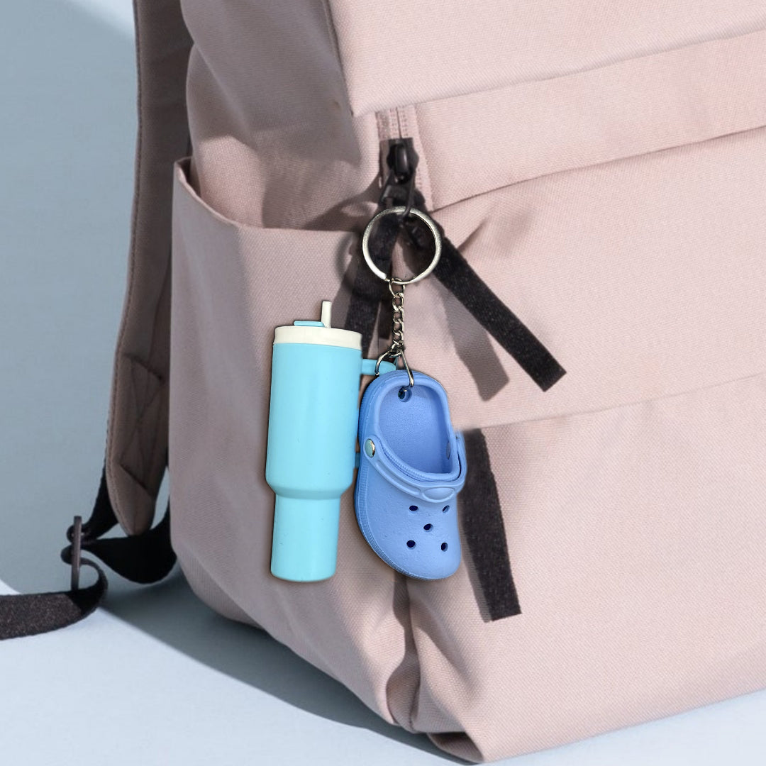 🔥Hot Sale🔥 Mini cup + Crocs keychain